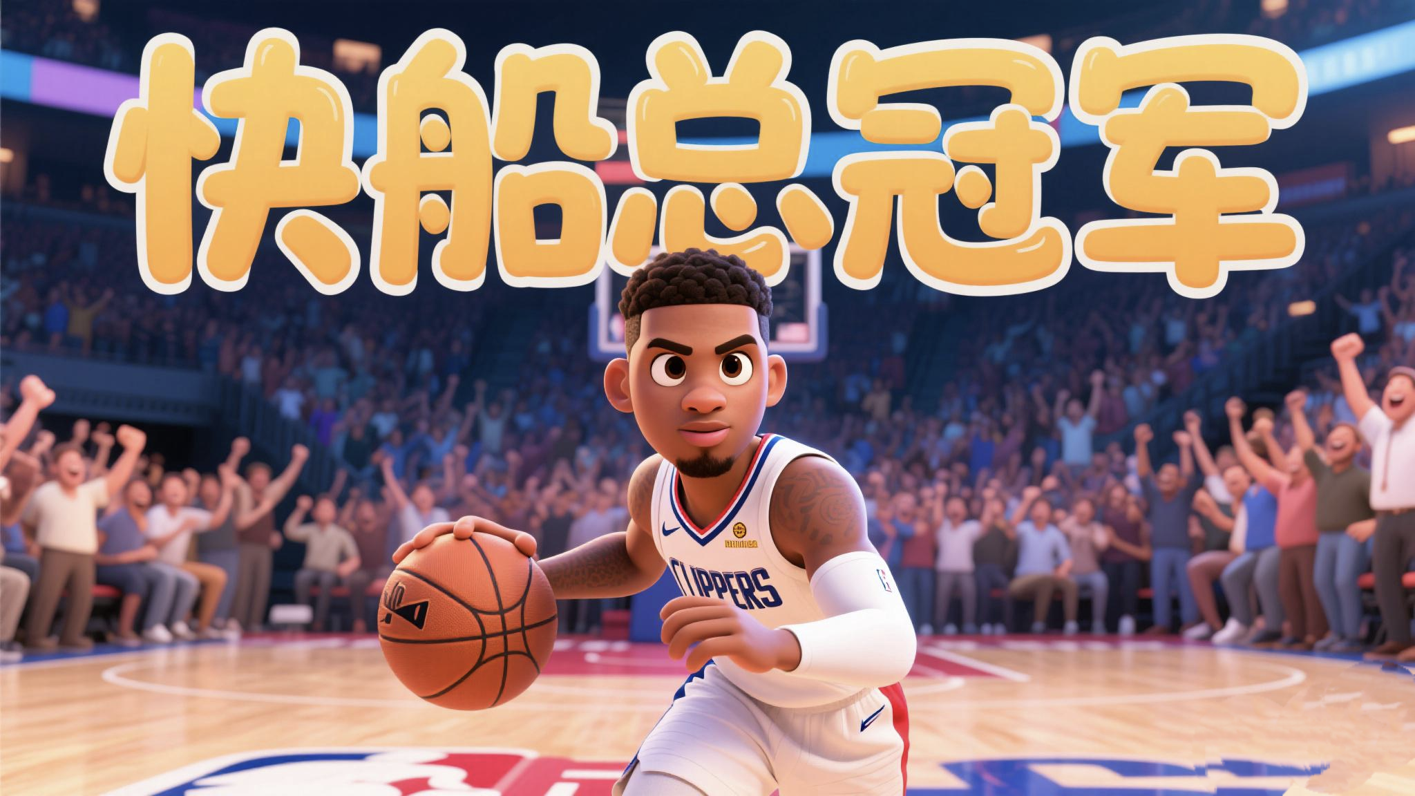 关于快船队实力展现，豪取比赛胜利的信息