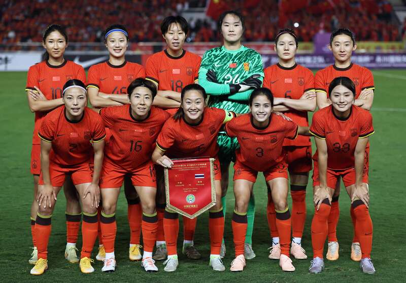 中国女足青年队获得国际女足锦标赛冠军