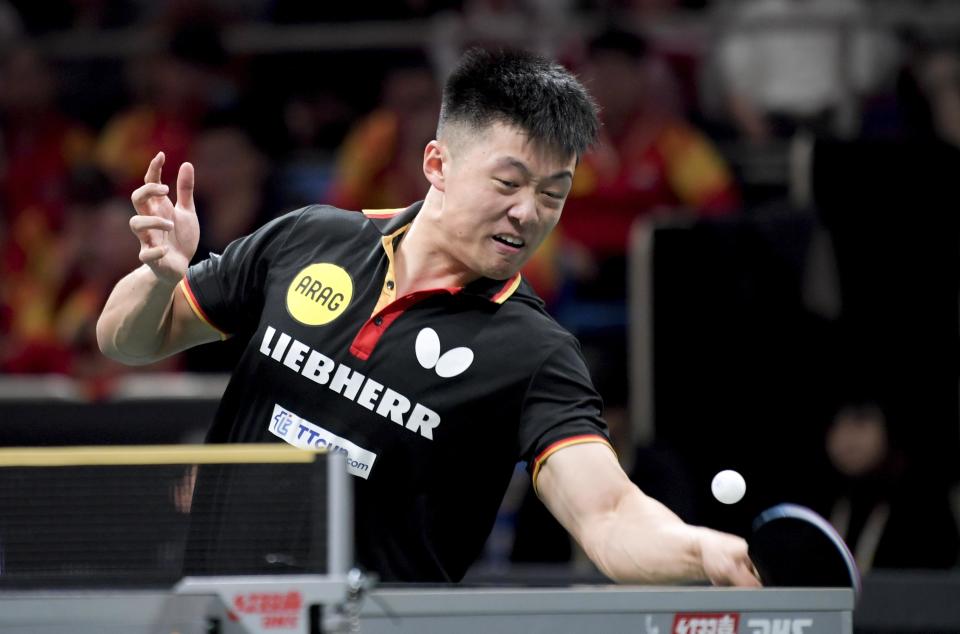 德国队轻取中国队，梁靖崑点燃赛场