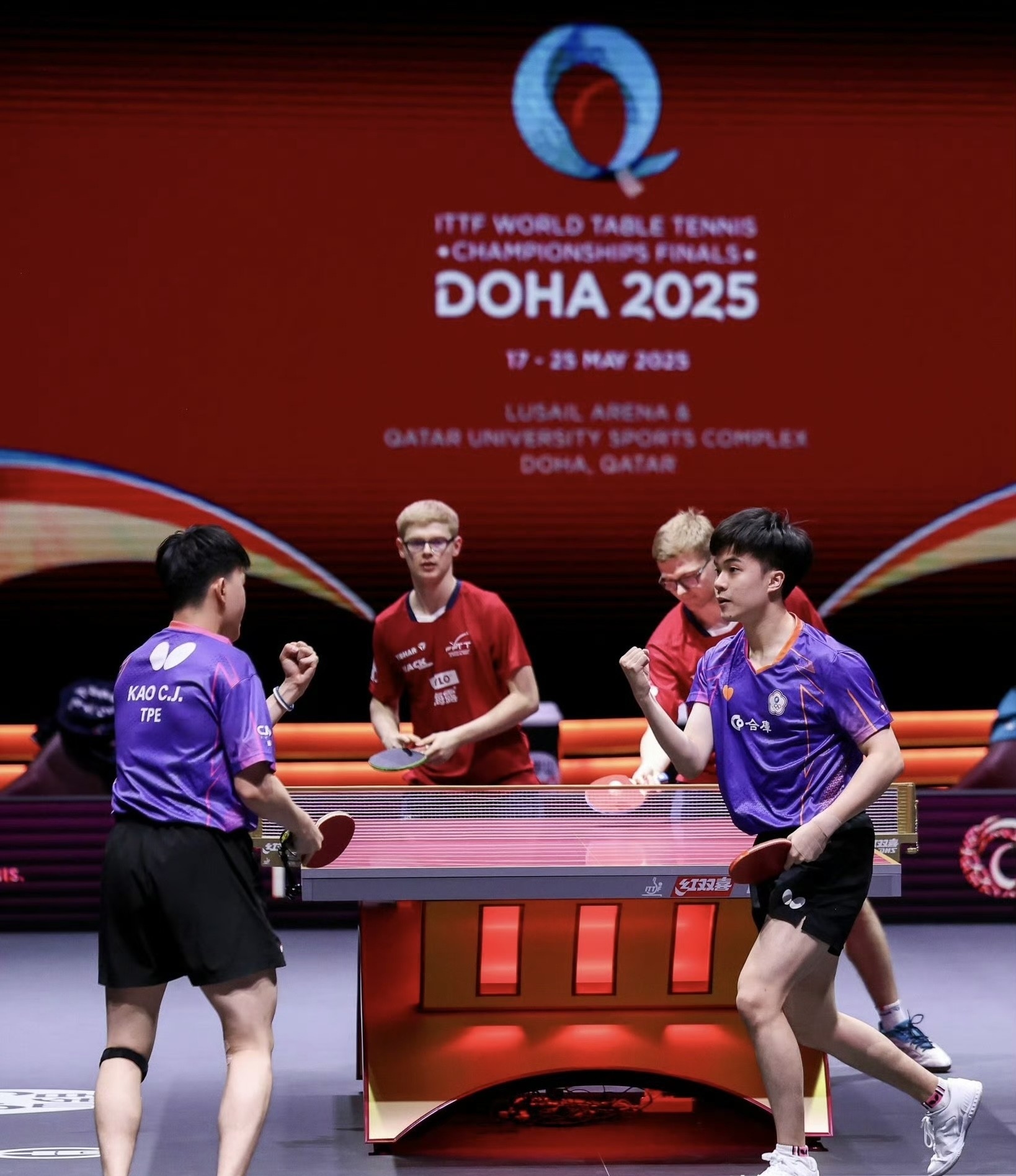 包含奥地利队力克日本队，梁靖崑点燃赛场的词条